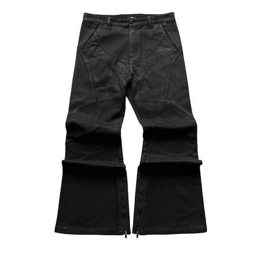 "BLACKOUT" WAXED DENIM