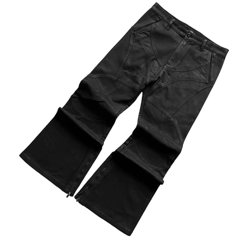 "BLACKOUT" WAXED DENIM