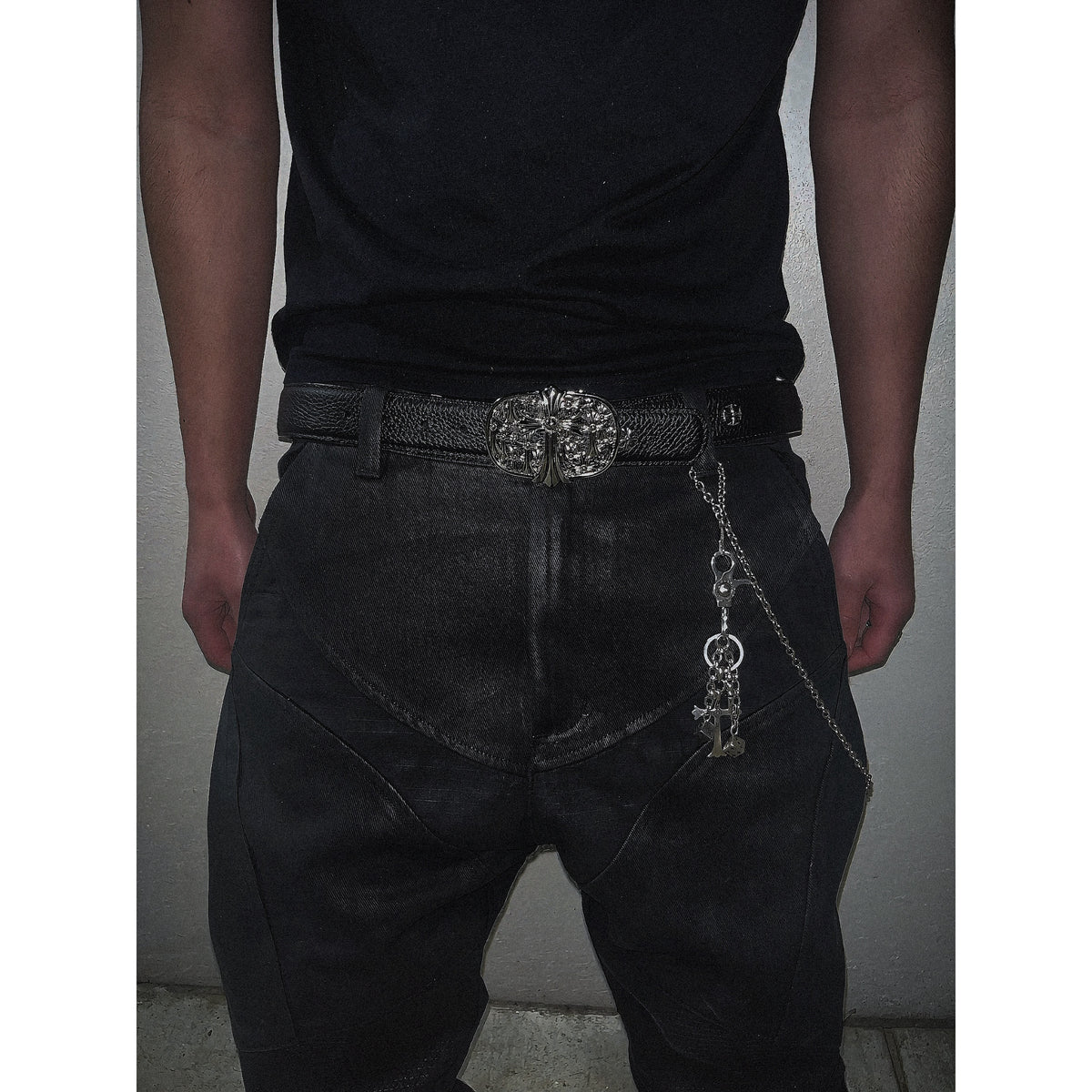 "BLACKOUT" WAXED DENIM
