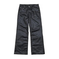"DARK" WAXED DENIM