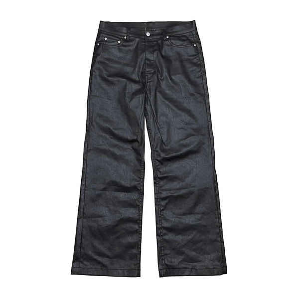 "DARK" WAXED DENIM