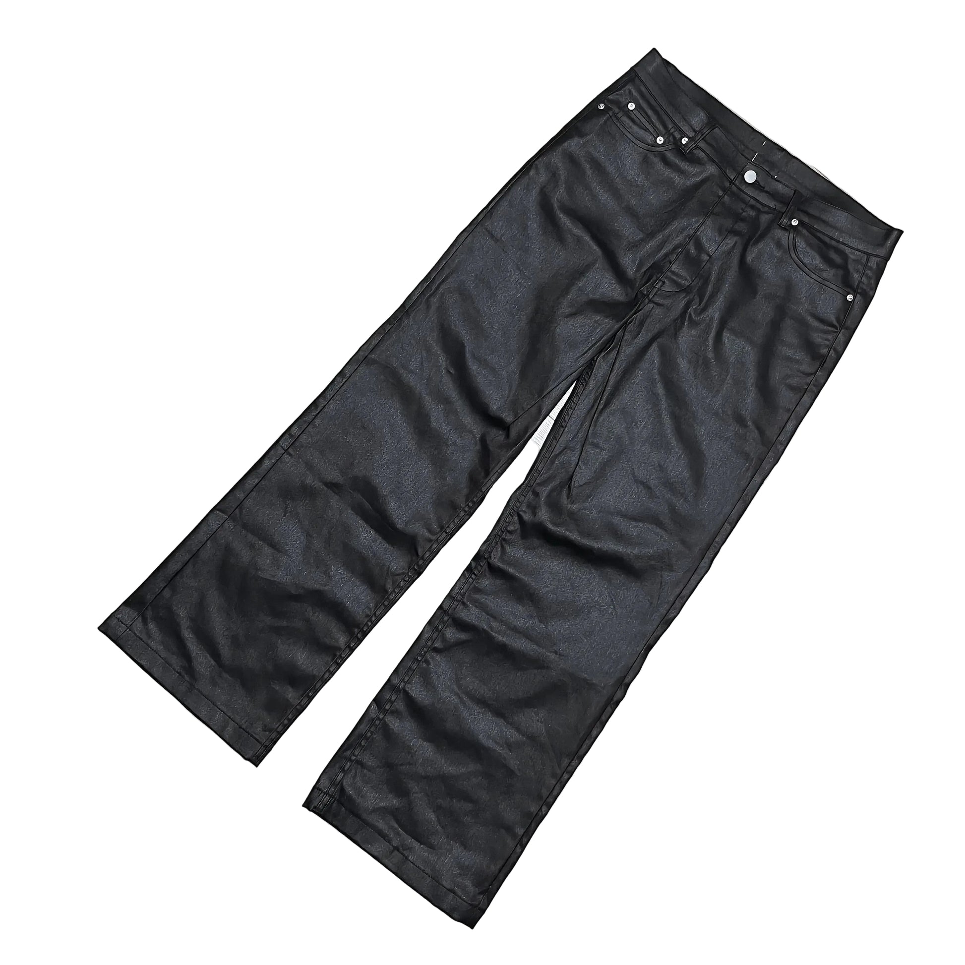 "DARK" WAXED DENIM